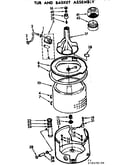 Tub and basket assembly