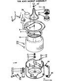 Tub and basket assembly