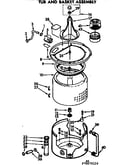 Tub and basket assembly