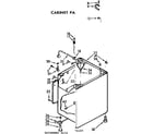 Kenmore 11072676210 cabinet parts diagram
