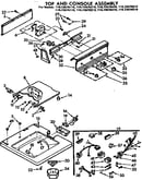 Top and console assembly