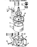 Tub and basket assembly