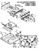 Top and console assembly