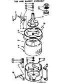 Tub and basket assembly