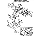 Kenmore 11073680620 top and console assembly diagram