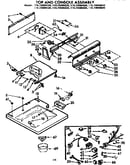 Top and console assembly