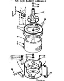 Tub and basket assembly