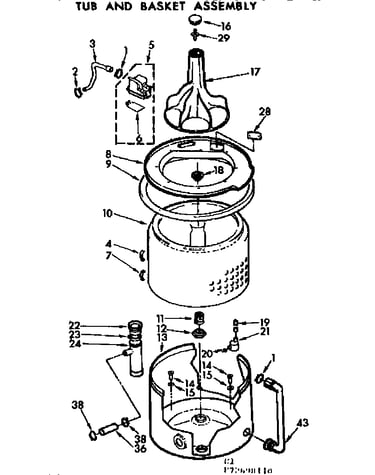 Tub and basket assembly