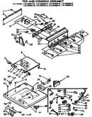 Top and console assembly