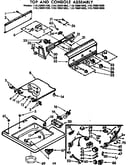 Top and console assembly