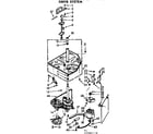Kenmore 11072691110 drive system diagram