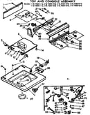 Top and console assembly