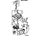 Kenmore 11073692400 drive system diagram