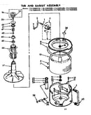 Tub and basket assembly
