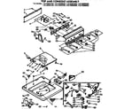 Kenmore 11073692220 top and console assembly diagram