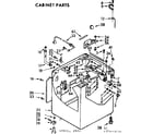Kenmore 11072693610 cabinet parts diagram