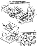 Top and console assembly