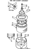 Tub and basket assembly