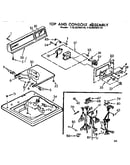 Top and console assembly