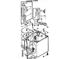 Kenmore 11073745120 cabinet parts diagram