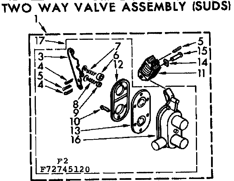 Two way water valve