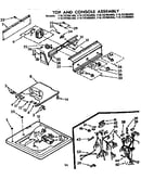 Top and console assembly