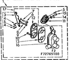 Kenmore 11073765200 two way valve assembly suds diagram