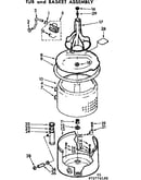 Tub and basket assembly