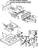 Top and console assembly