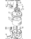 Tub and basket assembly