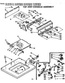 Top and console assembly