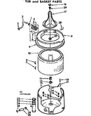 Tub and basket parts