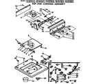 Kenmore 11072775110 top and console assembly diagram