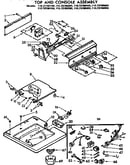 Top and console assembly