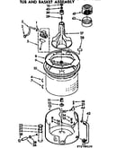 Tub and basket assembly