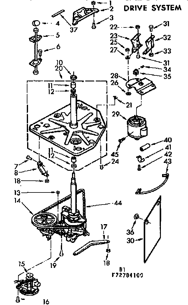 DRIVE SYSTEM