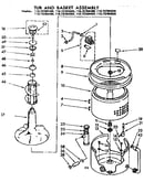 Tub and basket assembly