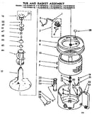 Tub and basket assembly