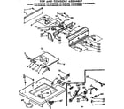 Kenmore 11072784120 top and console assembly diagram