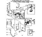 Kenmore 11073784620 water system suds and non-suds diagram