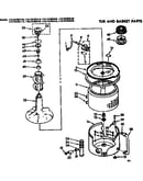 Tub and basket parts