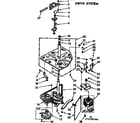 Kenmore 11072785700 drive system diagram