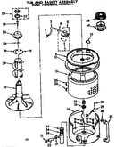 Tub and basket assembly