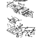 Kenmore 11072785710 top and console assembly diagram