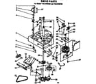 Kenmore 11072785720 drive parts diagram