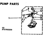 Kenmore 11072785320 pump parts diagram