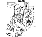 Kenmore 11072785330 drive parts diagram