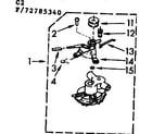Kenmore 11072785340 pump parts diagram