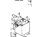 Kenmore 11073791100 cabinet parts diagram