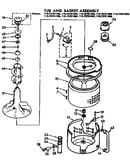 Tub and basket assembly
